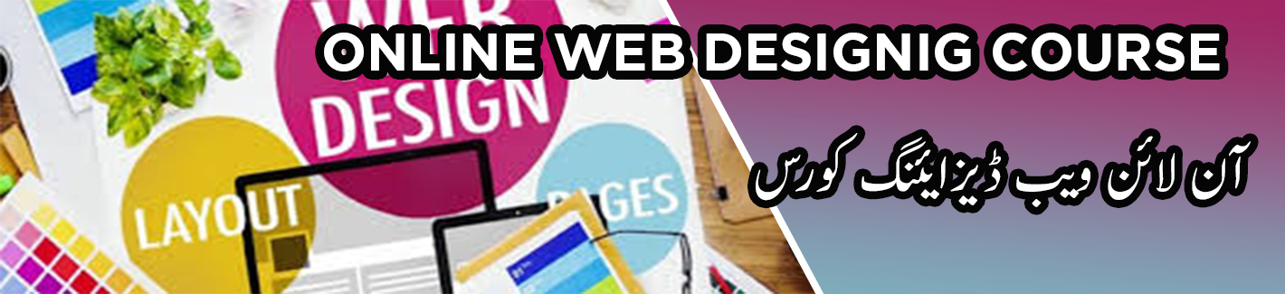 online web designing course Pakistan